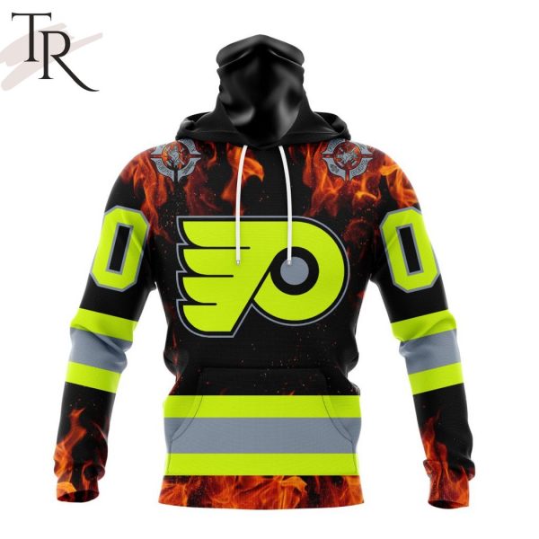 Personalized NHL Philadelphia Flyers Special Design Honoring Firefighters Hoodie