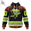 Personalized NHL San Jose Sharks Special Design Honoring Firefighters Hoodie