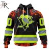 Personalized NHL Philadelphia Flyers Special Design Honoring Firefighters Hoodie