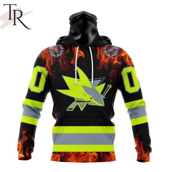 Personalized NHL San Jose Sharks Special Design Honoring Firefighters Hoodie