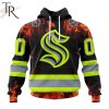 Personalized NHL San Jose Sharks Special Design Honoring Firefighters Hoodie