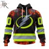Personalized NHL St. Louis Blues Special Design Honoring Firefighters Hoodie