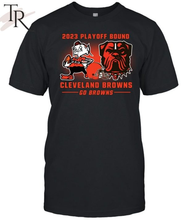 2023 Playoff Bound Cleveland Browns Go Browns T-Shirt