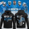 Detroit Lions Heather Gray 2023 NFC North Division Champions Hoodie