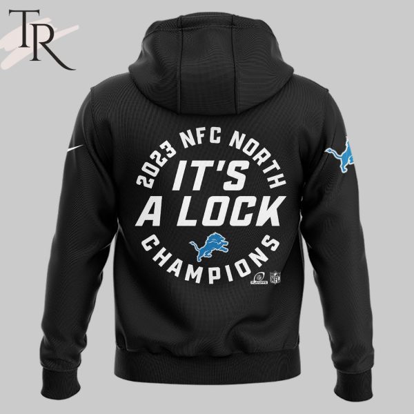 Detroit Lions Champs NFC North It’s A Lock Black Hoodie, Longpants, Cap