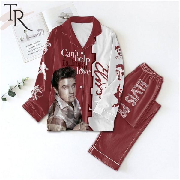 Can’t Help Falling In Love Elvis Presley Pajamas Set
