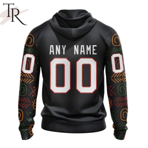 Personalized NHL Anaheim Ducks Special Design For Black History Month Hoodie