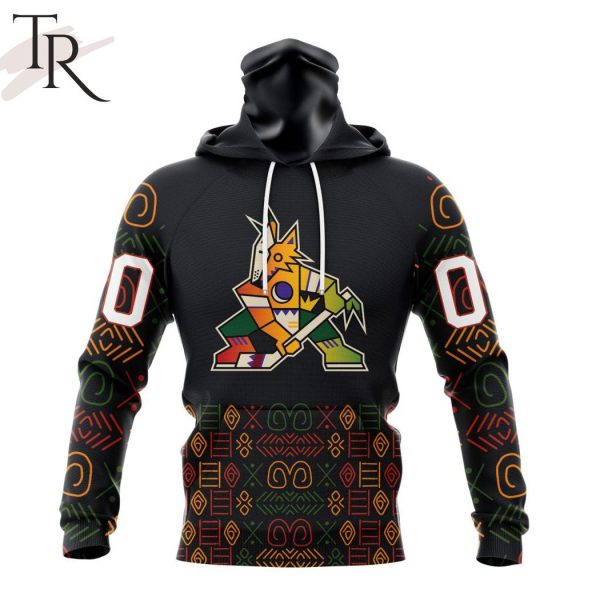 Personalized NHL Arizona Coyotes Special Design For Black History Month Hoodie