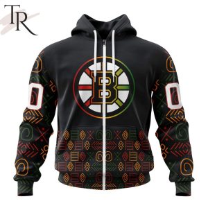Personalized NHL Boston Bruins Special Design For Black History Month Hoodie