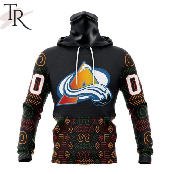 Personalized NHL Colorado Avalanche Special Design For Black History Month Hoodie