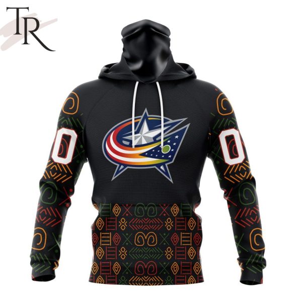 Personalized NHL Columbus Blue Jackets Special Design For Black History Month Hoodie