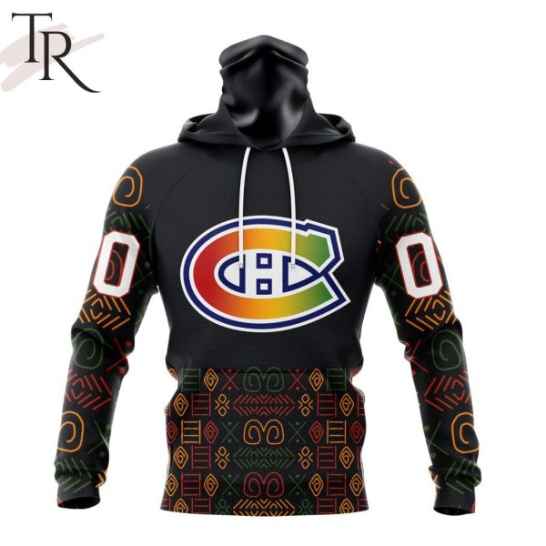 Personalized NHL Montreal Canadiens Special Design For Black History Month Hoodie