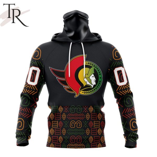 Personalized NHL Ottawa Senators Special Design For Black History Month Hoodie