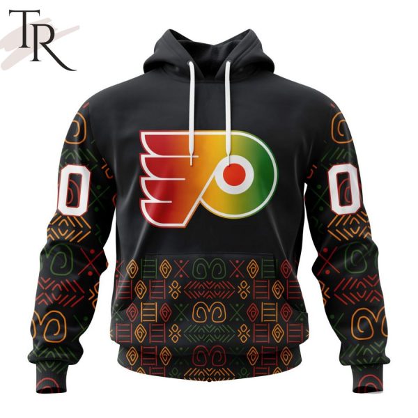 Personalized NHL Philadelphia Flyers Special Design For Black History Month Hoodie