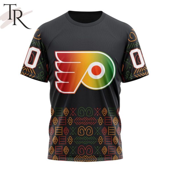 Personalized NHL Philadelphia Flyers Special Design For Black History Month Hoodie