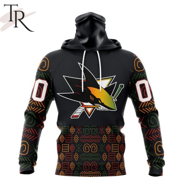 Personalized NHL San Jose Sharks Special Design For Black History Month Hoodie