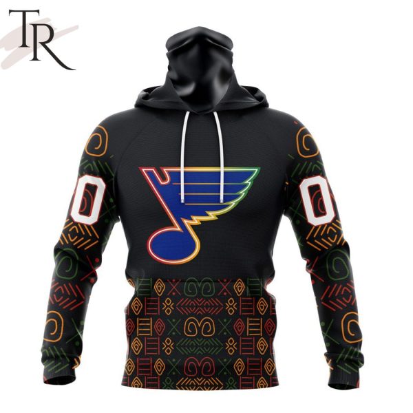 Personalized NHL St. Louis Blues Special Design For Black History Month Hoodie