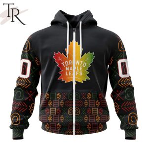 Personalized NHL Toronto Maple Leafs Special Design For Black History Month Hoodie