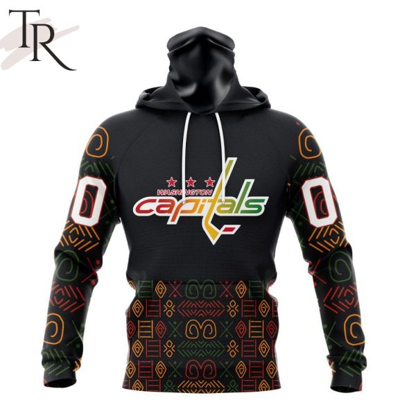 Personalized NHL Washington Capitals Special Design For Black History Month Hoodie