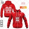 Personalized SwissFB FC St Gallen Home Jersey Style Hoodie