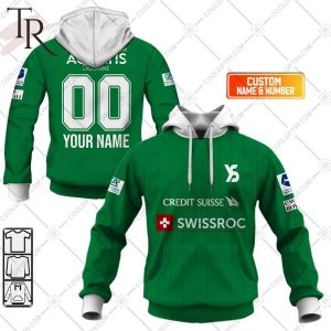 Personalized SwissFB Yverdon Sport FC Home Jersey Style Hoodie