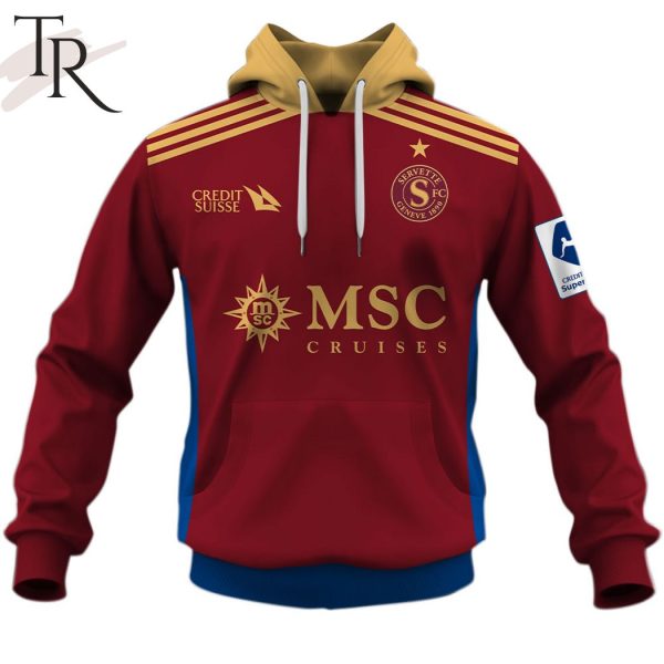 Personalized SwissFB Servette FC Home Jersey Style Hoodie