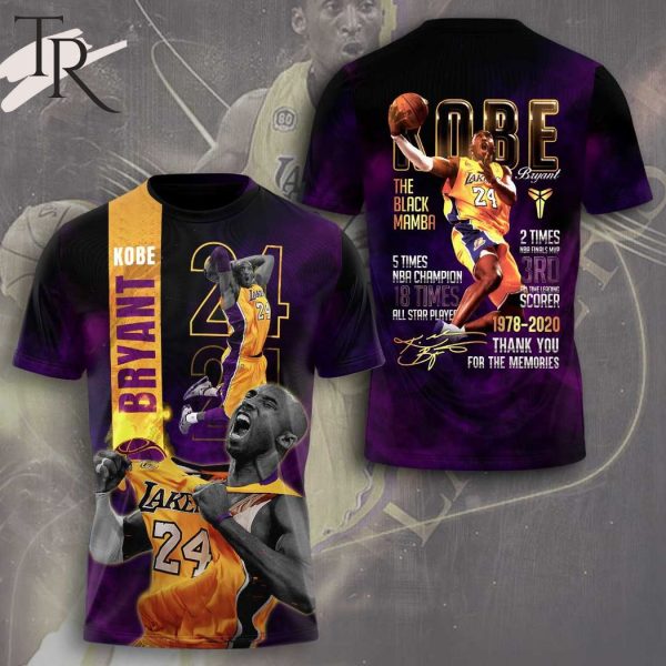 Kobe Bryant x Los Angeles Lakers 3D Unisex Hoodie