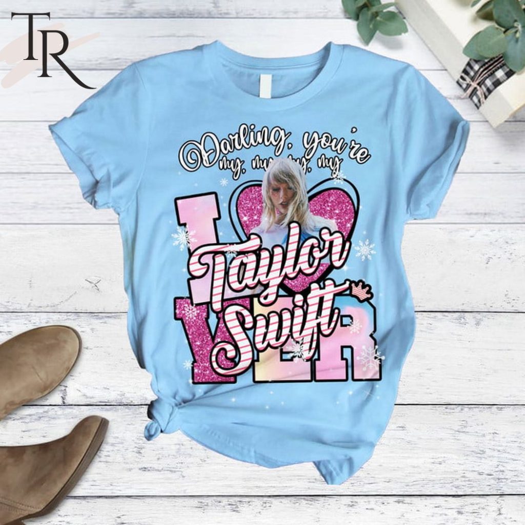 Taylor Swift - Lover Pajamas Set - Blue - Torunstyle