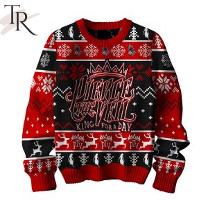Pierce The Veil King For A Day Ugly Sweater