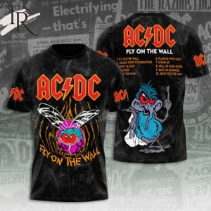 ACDC Fly On The Wall 3D Shirt, Hoodie