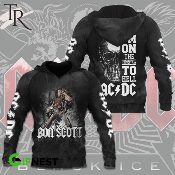 Bon Scott I’m On The Highway To Hell ACDC 3D Shirt, Hoodie