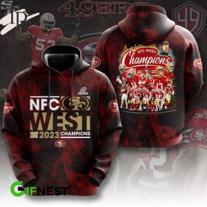 NFC West Champions 2023 Playoff San Francisco 49ers 3D Shirt, Hoodie