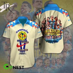 LIGA MX Club America Campeon 2023 Short Sleeve Shirt