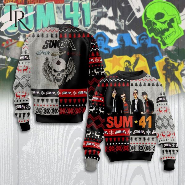 Sum 41 Heaven Hell Ugly Sweater