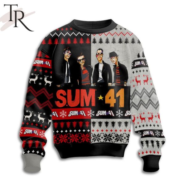 Sum 41 Heaven Hell Ugly Sweater