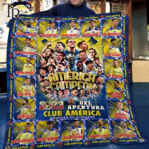 2023 Del Apertura Club America Campeon Grandes De Corazon Fleece Blanket