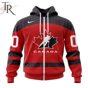 Hockey Canada Personalized Red Kits Hoodie