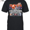 2023 Gator Bowl Champions Clemson Tigers Signature T-Shirt