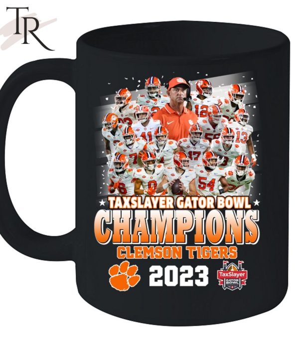 Clemson Tigers Taxslayer Gator Bowl Champions 2023 T-Shirt