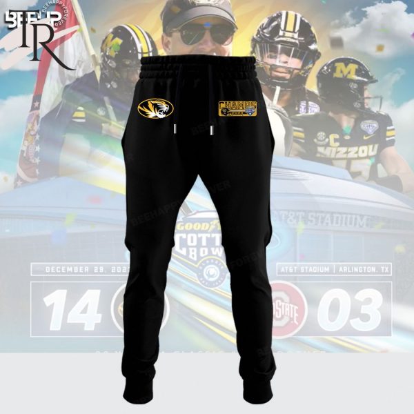 2023 Goodyear Cotton Bowl Champions Mizzou Tigers Hoodie, Longpants, Cap – Black