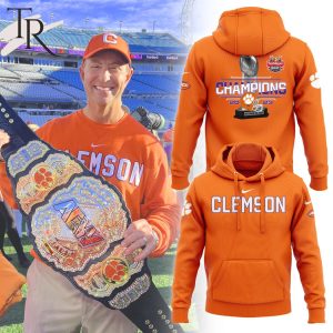 Clemson Tigers TaxSlayer Gator Bowl Champions Hoodie, Longpants, Cap