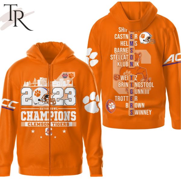 2023 Gator Bowl Champions Clemson Tigers 3D Shirt, Hoodie