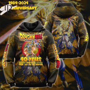 Dragon Ball 40th Anniversary 3D Unisex Hoodie