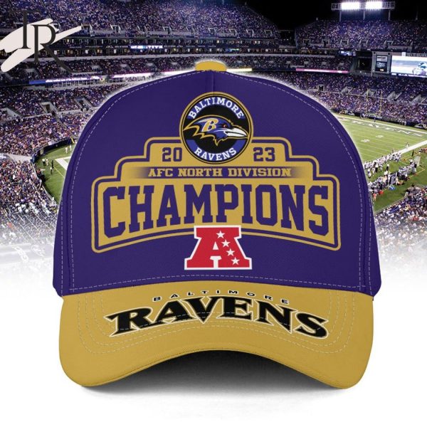 Baltimore Ravens NFL Champions AFC 2023 KINGS OF THE NORTH AND THE 1 SEED Hoodie, Longpants, Cap