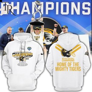 Goodyear Missouri Tigers Cotton Bowl Champions 2023 Home Of The Mighty Tigers Hoodie, Longpants, Cap