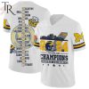 2024 Rose Bowl Game Champions Michigan Wolverines Footbll Jersey – Yellow