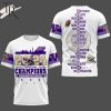 2024 Sugar Bowl Champions Washington Huskies 3D Shirt, Hoodie – Purple, Black
