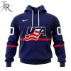 USA Hockey Home Personalized Kits Hoodie