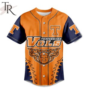 Tennessee Volunteers Go Vols Big Orange Country Baseball Jersey