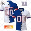 Personalized NFL New Orleans Mix Jersey Style Polo Shirt